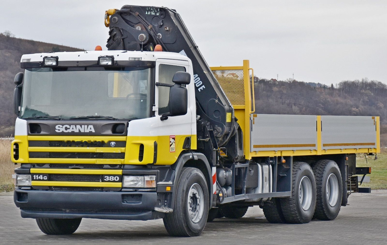Xe ben, Xe cẩu tự hành Scania 114 G 380: hình 4