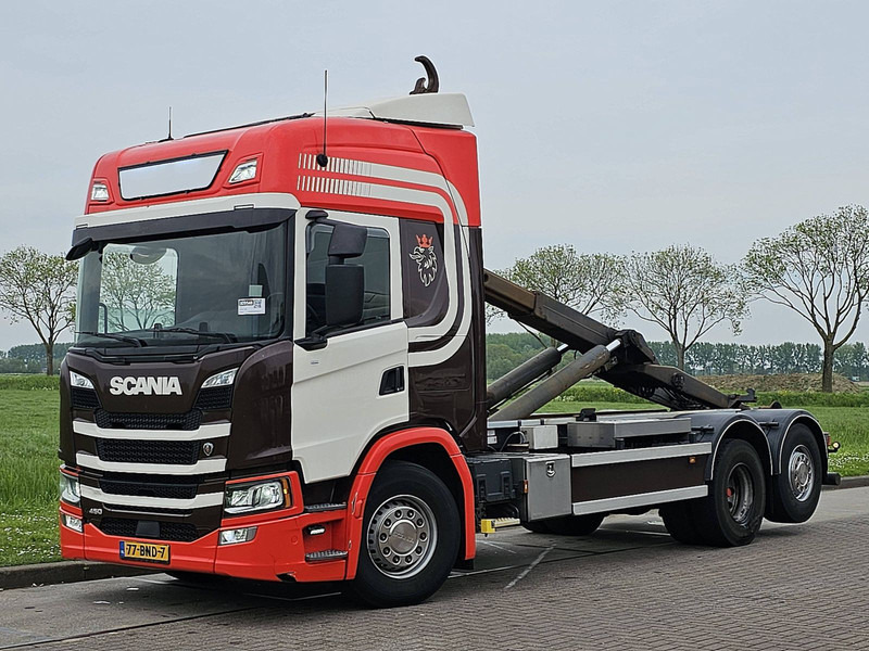Xe tải nâng móc Scania G450 6x2 nb vdl hooklift: hình 2