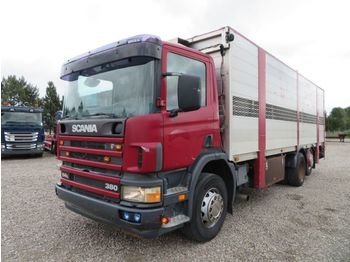 Xe tải chở gia súc Scania P114-380 6x2*4 Livestock: hình 1