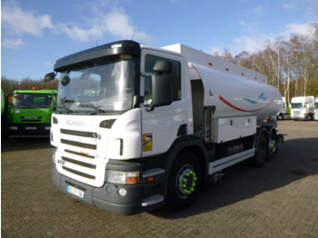 Xe bồn để vận chuyển nhiên liệu Scania P320 DB 6X2 fuel tank 18 m3 / 5 comp / ADR 28-08-2023: hình 1