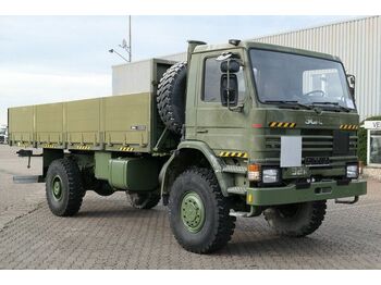 Xe tải thùng lửng/ Phẳng Scania P92HK 4x4, Allrad, Containertransporter, Klima: hình 4