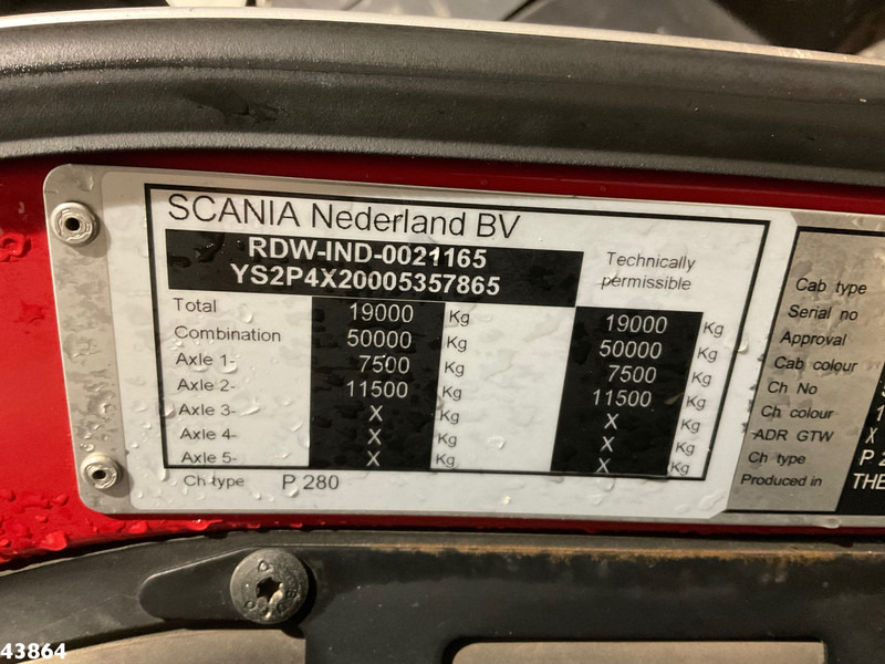 Cho thuê Scania P 280 Euro 6 Hyvalift 14 Ton portaalarmsysteem Scania P 280 Euro 6 Hyvalift 14 Ton portaalarmsysteem: hình 20