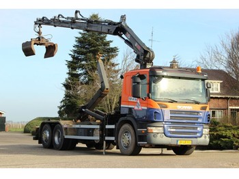 Xe tải nâng móc Scania P 380 B 6X2 !!KRAAN/HAAK!! EURO5!!WEEGSYSTEEM!!: hình 1