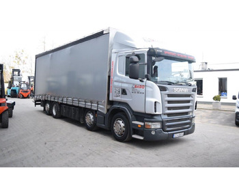 Xe tải thùng mui bạt Scania R400 8x4 - MAX LADUNG: 18 805 kg: hình 1