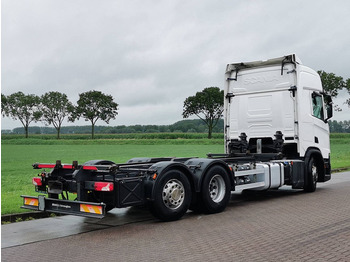 Xe chở container/ Xe tải hoán đổi thân Scania R450 6x2*4 led retarder: hình 3