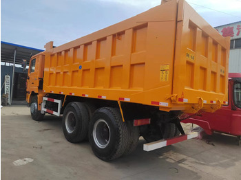 Shacman 6x4 drive 10 wheeler dump lorry used China truck - Xe ben: hình 5