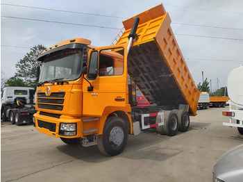 Shacman 6x4 drive 10 wheeler dump lorry used China truck - Xe ben: hình 2