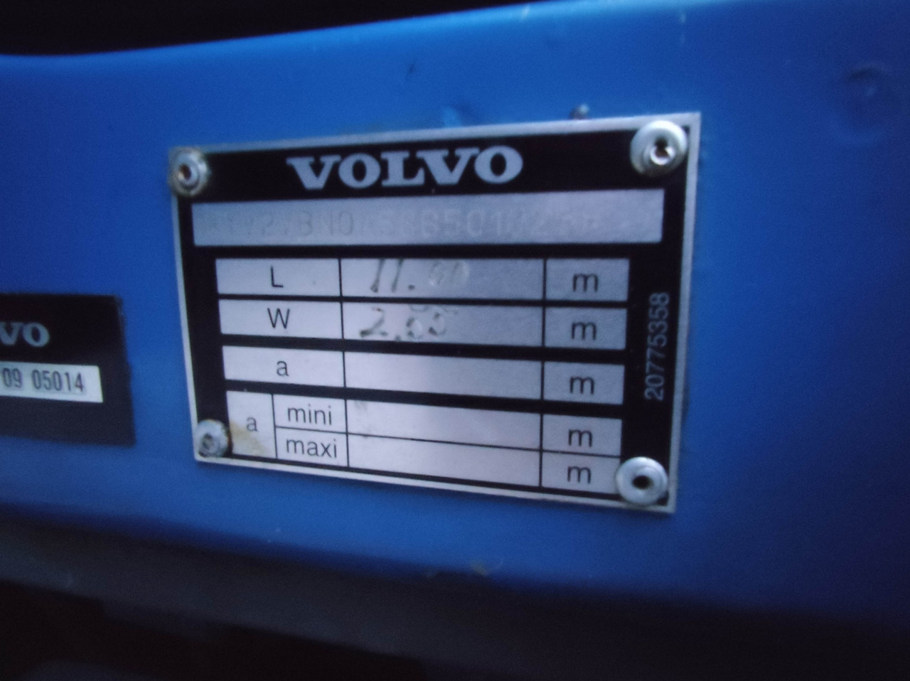 Xe tải thùng lửng/ Phẳng, Xe cẩu tự hành VOLVO FE320: hình 20