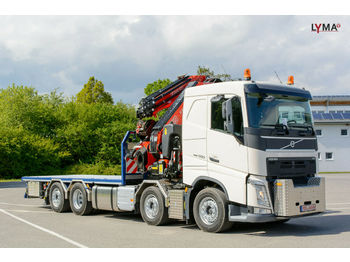 Xe tải thùng lửng/ Phẳng, Xe cẩu tự hành Volvo FASSI 820RA2.27 FJ L426 8x2 - 360° - 100 %: hình 1