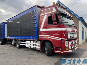 Xe tải thùng mui bạt Volvo FH 460 2012 FH 460 6X2 pluimvee: hình 1
