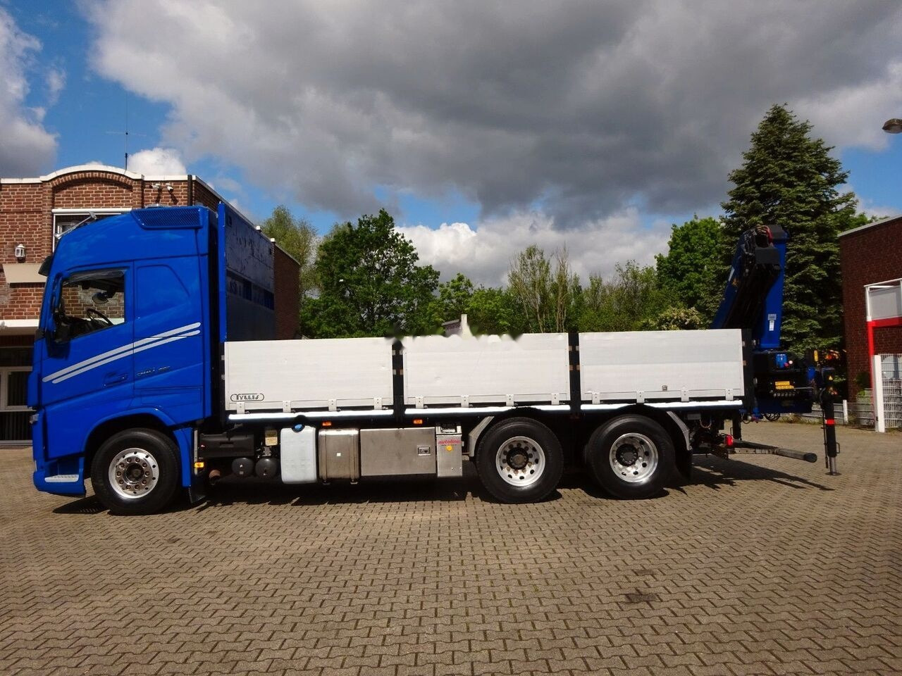Xe tải thùng lửng/ Phẳng, Xe cẩu tự hành Volvo FH 540: hình 5