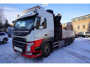 Xe tải thùng lửng/ Phẳng, Xe cẩu tự hành Volvo FM500: hình 1