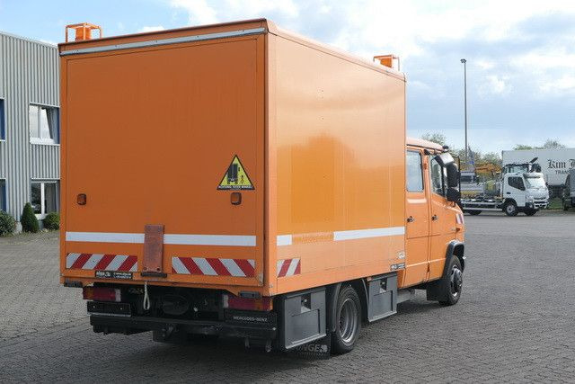 Xe tải nhỏ thùng kín, Xe tải van Mercedes-Benz 613 D Vario 4x2, Werkstattwagen, 2x AHK, DOKA: hình 3
