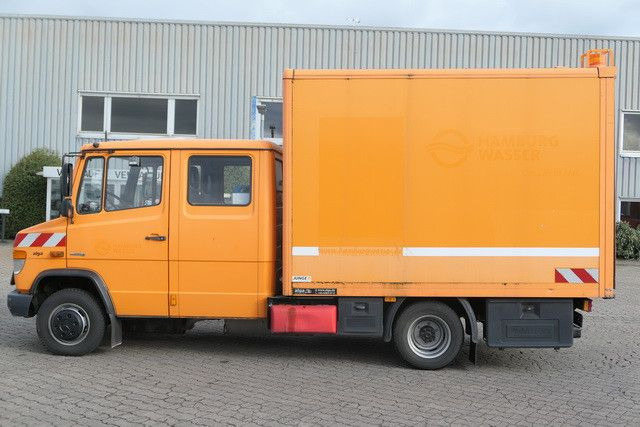 Xe tải nhỏ thùng kín, Xe tải van Mercedes-Benz 613 D Vario 4x2, Werkstattwagen, 2x AHK, DOKA: hình 5