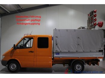 Xe van thùng mui bạt, Xe tải van Mercedes-Benz Sprinter 211 CDI 6 Sitze AHK Scheckheft Autom.: hình 1