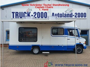 Xe tải nhỏ thùng kín Mercedes-Benz Vario 510 Wohnmobil + Büro mit Scheckheft 1.Hand: hình 1