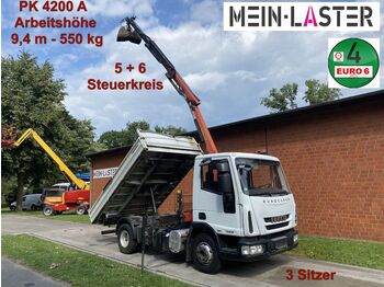 Iveco ML75E16 3 S-Kipper PK 4200 9,4m-550 kg Greifer - Xe ben nhỏ: hình 1