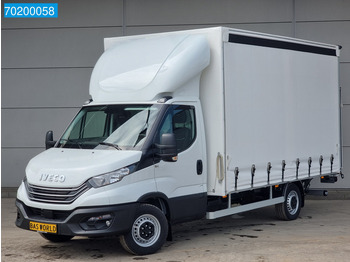 Iveco Daily 35S18 3.0 Automaat Schuifzeilen Bakwagen Laadklep Airco Cruise Schuifzeil Pritsche Plane 23m3 Airco Cruise control - Xe van thùng mui bạt: hình 1