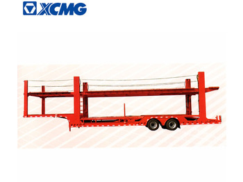  XCMG Official Manufacturer Flat Bed Container Car Transport Semi Truck Trailer - Sơ mi rơ moóc tự động vận chuyển: hình 3