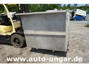 Provence Benne Alumulde 5m³ Müllaufbau aus Alu mit seitlicher Klappe - Thân xe tải chở rác: hình 2