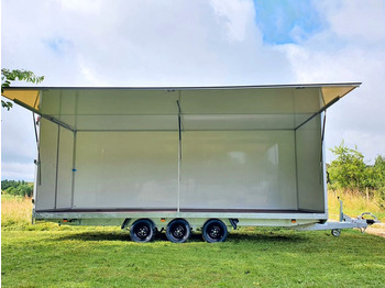 Hapert Hapert Koffer Verkaufsanhänger 600x234x210 cm - Rơ moóc bán hàng: hình 1