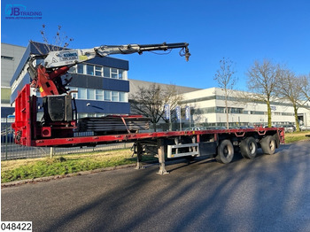 Pacton open laadbak Kennis crane - Sơ mi rơ moóc thùng lửng/ Phẳng: hình 1