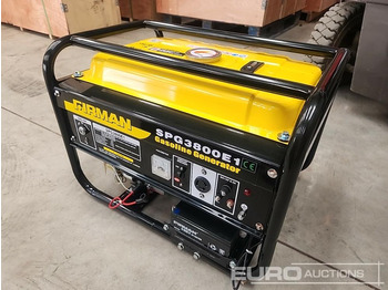 Unused Firman SPG3800E1 3.3Kw Petrol Generator, Electric Start - Bộ phát điện: hình 1