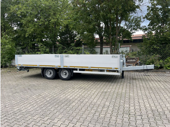 Rơ moóc thùng lửng/ Phẳng Möslein  Tandem Pritsche- Tieflader mit Rungentaschen: hình 3