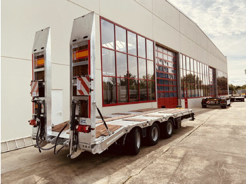 Rơ moóc thùng thấp Möslein  Tridem- Tieflader 3 Achs, gelenktNeufahrzeug: hình 5