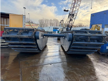 Máy cạp lưỡng cư mới CAT swamp buggy amphibious undercarriage (unused): hình 5