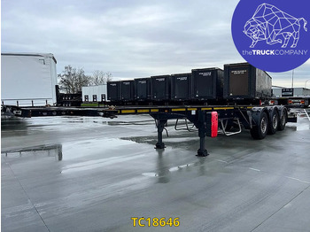 Xe chở container/ Sơ mi rơ moóc hoán đổi thân TURBO'S HOET