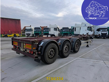 Xe chở container/ Sơ mi rơ moóc hoán đổi thân Renders: hình 4