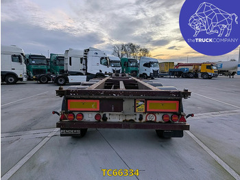 Xe chở container/ Sơ mi rơ moóc hoán đổi thân Renders: hình 3