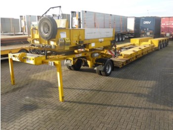 Sơ mi rơ moóc thùng thấp Faymonville 1 AXLE DOLLY + 4 AXLE FAYMONVILLE: hình 1