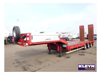 Sơ mi rơ moóc thùng thấp để vận chuyển máy móc nặng Invepe GT P FAS  ELECTRIC RAMPS STEEL: hình 1