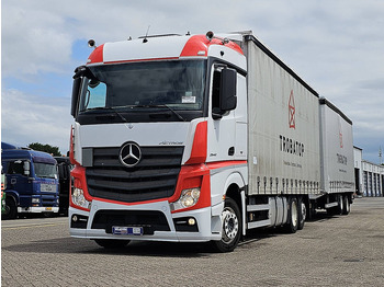 Xe tải thùng mui bạt MERCEDES-BENZ Actros 2542