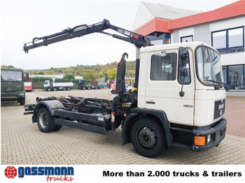 Xe tải nâng móc, Xe cẩu tự hành MAN 14.152 F 4x2 BB mit Kran Hiab 060-2: hình 2