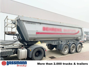 Sơ mi rơ moóc ben Meiller MHPS 12/27, Stahlmulde ca. 26m³, Liftachse: hình 3