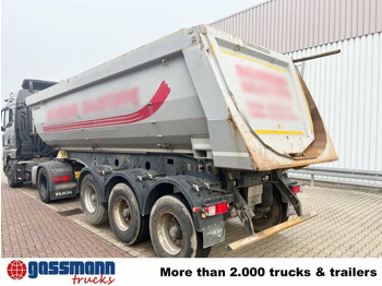 Sơ mi rơ moóc ben Meiller MHPS 12/27, Stahlmulde ca. 26m³, Liftachse: hình 5