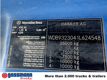 Xe ben Mercedes-Benz Actros MP 3, 3241/8x4, Alukipper Bordmatik,: hình 5