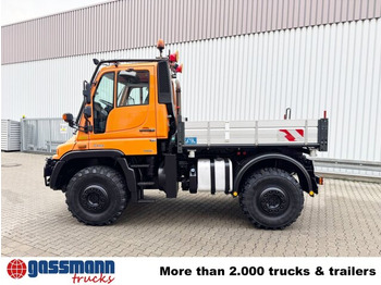 Xe tải nhỏ Unimog U 400 405/12 4x4, Kipper, Kommunalhydraulik,: hình 2