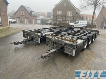 Xe chở container/ Rơ moóc hoán đổi thân Trias Trias 3ass container ahw wipcar, ev LZV: hình 1