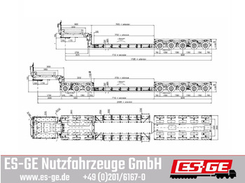 Sơ mi rơ moóc thùng thấp FAYMONVILLE