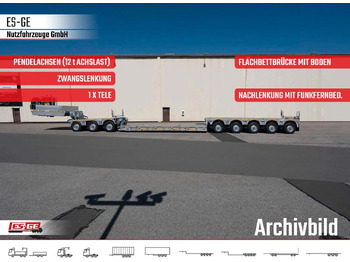 Sơ mi rơ moóc thùng thấp FAYMONVILLE