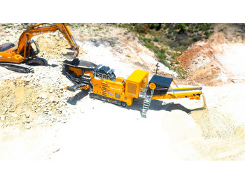 Máy nghiền tác động mới FABO mobile impact crusher: hình 2