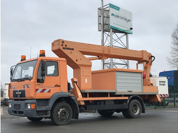 Nền bục trên không gắn trên xe tải RUTHMANN