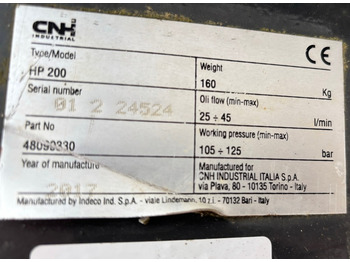 Búa thủy lực cho Máy xúc INDECO HP200: hình 4