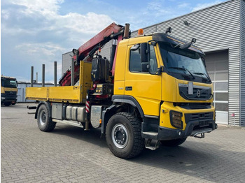 Xe tải thùng lửng/ Phẳng, Xe cẩu tự hành Volvo FM 330 4x4 Pritsche Kran Singelreifen Funkfernbe: hình 2