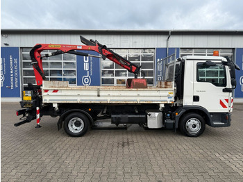 Xe ben nhỏ MAN TGL 8.220 4x2 Kipper Kran Palfinger 7.001-K A: hình 2