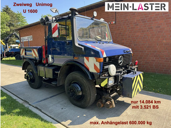 Xe tải Unimog U 1600 Zweiweg ZW 100 AHK 600t nur 14.084 km: hình 1